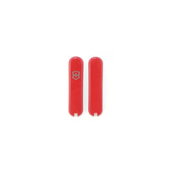 Victorinox Handles for 58mm Swiss Army Knife - Genuine Swiss Victorinox Scales - Translucent Red