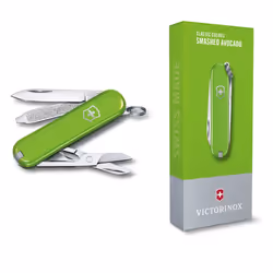 Victorinox CLASSIC Swiss army knife - Style Icon Colour collection - Gift boxed - green