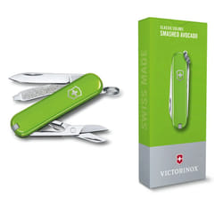 Victorinox CLASSIC Swiss army knife - Style Icon Colour collection - Gift boxed - green