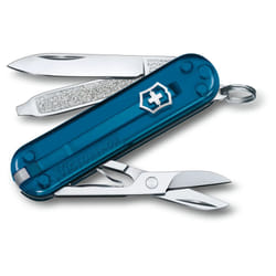 Victorinox CLASSIC SD swiss army knife - original keyring size pocket knife - sky high