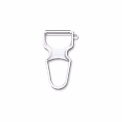 Rapid Straight Edge Fruit and Vegetable Peeler (White) 5.5 x 2.7 x 0.6 in