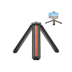 PULUZ Inlaid Wood Desktop Vlogging Live Tripod Holder (Black)