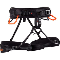 Mammut Ophir 4 Slide Harness - Black/Safety Orange Medium - X-Large