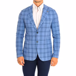 Americana Manga Larga Con Corte Regular Pmja06-jq028 Para Hombre - blue, 50