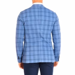 Americana Manga Larga Con Corte Regular Pmja06-jq028 Para Hombre - blue, 50
