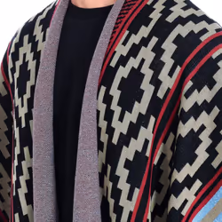 Poncho De Punto De Entretiempo Sin Mangas Rms006-xc037 Hombre - multicolored, L