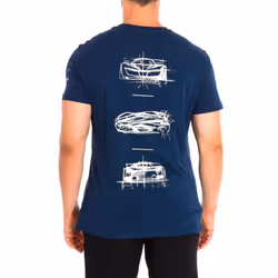 Camiseta Manga Corta Rmrp60-js092 Para Hombre - blue, L
