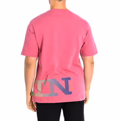 Camiseta Manga Corta Smr312-js303 Para Hombre - black, S