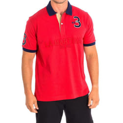 Polo Manga Corta Tmp600-js316 Para Hombre - red, L