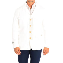 Chaqueta Manga Larga Con Corte Regular Cuello Solapa Tmj001-tw408 Para Hombre - white, 50
