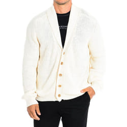 Jersey De Punto Manga Larga Tms002-xc040 Para Hombre - beige, L