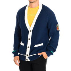 Jersey De Punto Manga Larga Tms300-xc040 Para Hombre - blue, L