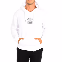 Sudadera Con Capucha Tmf603-fp533 Para Hombre - white, L