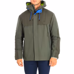 Chaqueta Manga Larga Cuello Alto Y Capucha Tmo303-tl316 Para Hombre - green, L