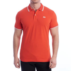 Polo Manga Corta Slim Fit Tmp007-pk001 Para Hombre - orange, L