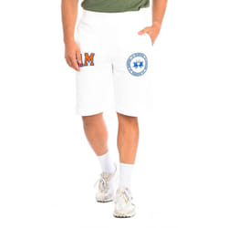 PantalÃ³n Corto Deportivo 11m087-fp533 Para Hombre - white, L