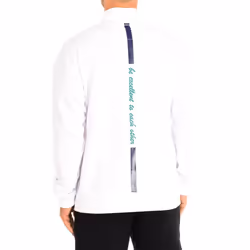 Sudadera Cremallera Tmf601-fp533 Para Hombre - white, L