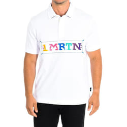 Polo Manga Corta Tmp305-js303 Para Hombre - white, L