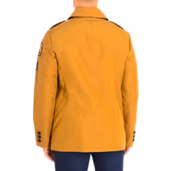 Chaqueta Con Corte Regular Y Cuello Con Solapa Tmoe30-tw397 Para Hombre - brown, XXL