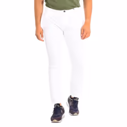 Pantalón Largo Bajos Con Corte Recto Tmt014-tl121 Para Hombre - white, 30-USA