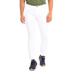 PantalÃ³n Largo Bajos Con Corte Recto Tmt014-tl121 Para Hombre - white, 30-USA
