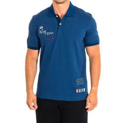 Polo Manga Corta Tmp330-pk001 Para Hombre - blue, S