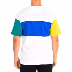 Camiseta Manga Corta Tmr603-js206 Para Hombre - white, M