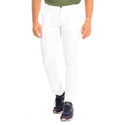 PantalÃ³n Largo Con Bajos Con Corte Recto Tmt002-tw417 Para Hombre - white, 31-USA