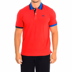 Polo Manga Corta Tmp008-pk001 Para Hombre - red, S