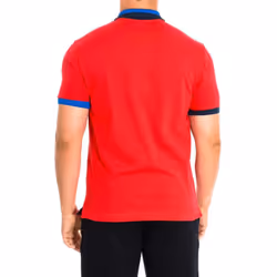Polo Manga Corta Tmp008-pk001 Para Hombre - red, S