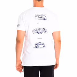 Camiseta Manga Corta Tmrp60-js332 Para Hombre - blue, S