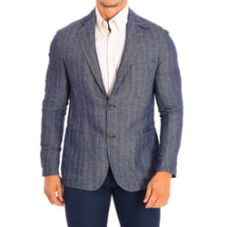 Americana De Manga Larga Y Corte Regular Tmj003-tl124 Para Hombre - blue, 52
