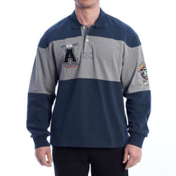 Polo Manga Larga Comfort Fit Ump317-js339 Para Hombre - gray, L