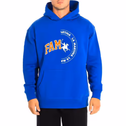 Sudadera Con Capucha 11m090-fp533 Para Hombre - blue, S