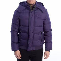Chaqueta Acolchada Umo602-pa003 Para Hombre - violet, L