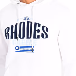 Sudadera Con Capucha Tmf323-fp225 Para Hombre - white, XXL