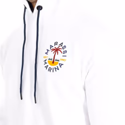 Sudadera Con Capucha Tmf607-fp225 Para Hombre - white, XXL