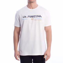Camiseta Manga Corta Regular Fit Xmr311-js206 Para Hombre - white, XXL
