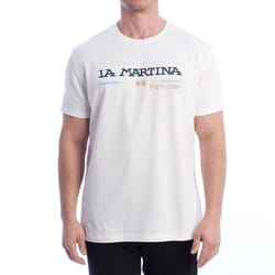 Camiseta Manga Corta Regular Fit Xmr311-js206 Para Hombre - white, XXL