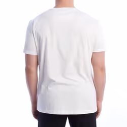 Camiseta Manga Corta Regular Fit Xmr311-js206 Para Hombre - white, XXL