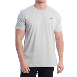 Camiseta Manga Corta Regular Fit Xmr010-js206 Para Hombre - gray, XXL
