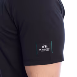 Camiseta Manga Corta Regular Fit Ymr301-js206 Para Hombre - black, XXL