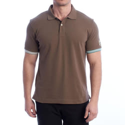 Polo Manga Corta Regular Fit Ymp011-pk001 Para Hombre - brown, XXL