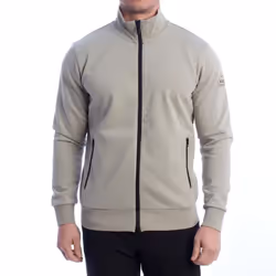 Sudadera Con Cremallera Regular Fit Ymf004-fp565 Para Hombre - gray, 3XL