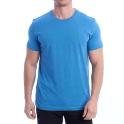 Camiseta Manga Corta Regular Fit Ymr004-js206 Para Hombre - blue, XXL