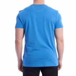 Camiseta Manga Corta Regular Fit Ymr004-js206 Para Hombre - blue, XXL