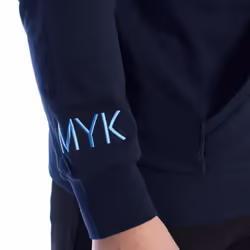 Hoodie Sudadera Con Capucha Over Fit Ymf309-fp568 Para Hombre - blue, 3XL