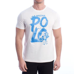 Camiseta Manga Corta Regular Fit Ymr323-js206 Para Hombre - white, M