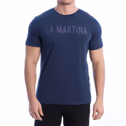 Camiseta Manga Corta Regular Fit Ymr316-js388 Para Hombre - blue, XXL