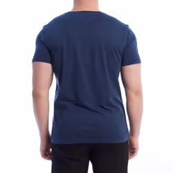 Camiseta Manga Corta Regular Fit Ymr316-js388 Para Hombre - blue, XXL